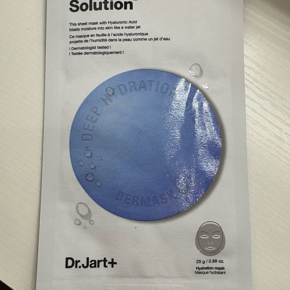 Dr Jart Other - 💫Dr.Jart+ Deep Hydration Blue Skincare Mask (4x Singles)